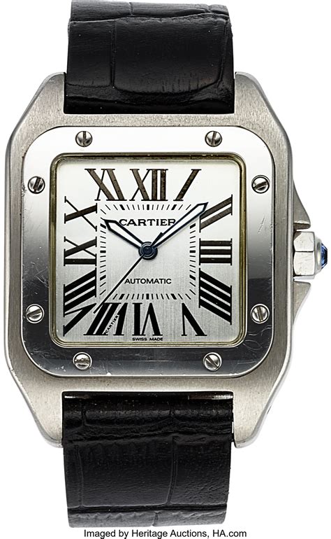 cartier santos 100 1904 2004|santos 100 cartier price.